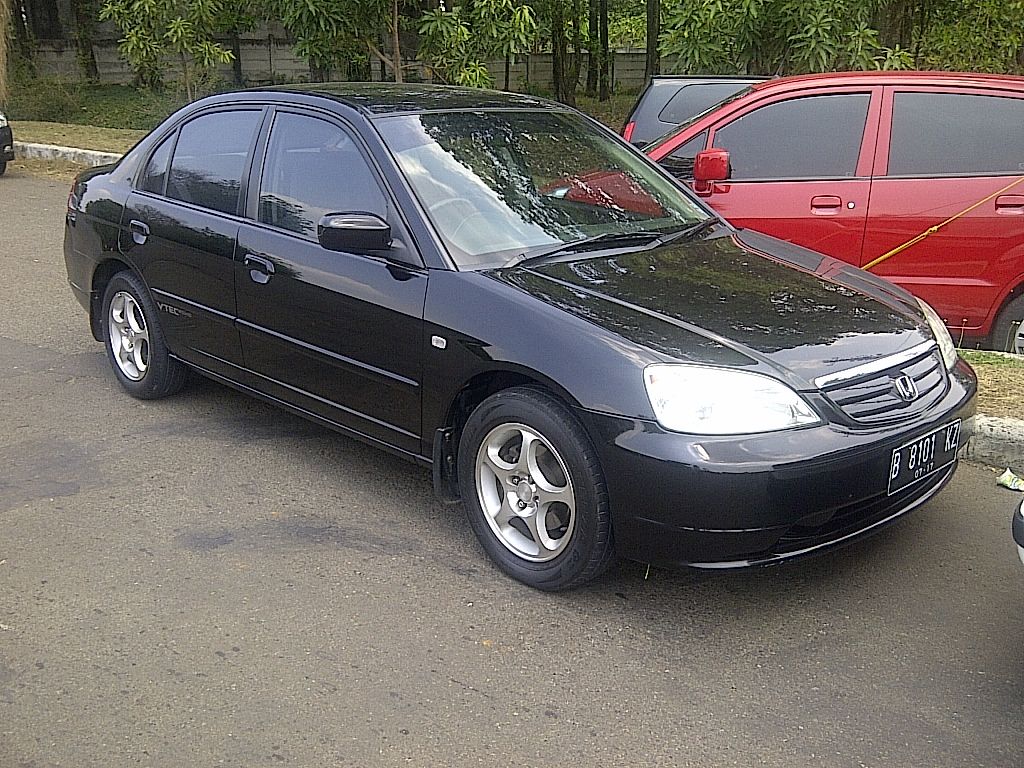 JUAL HONDA CIVIC VTI 2002 MANUAL HITAM GOOD CONDITION