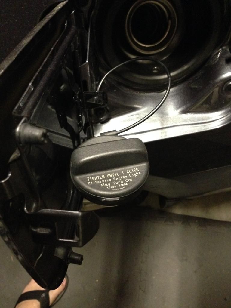 Gas tank filler flap missing The Nissan Club