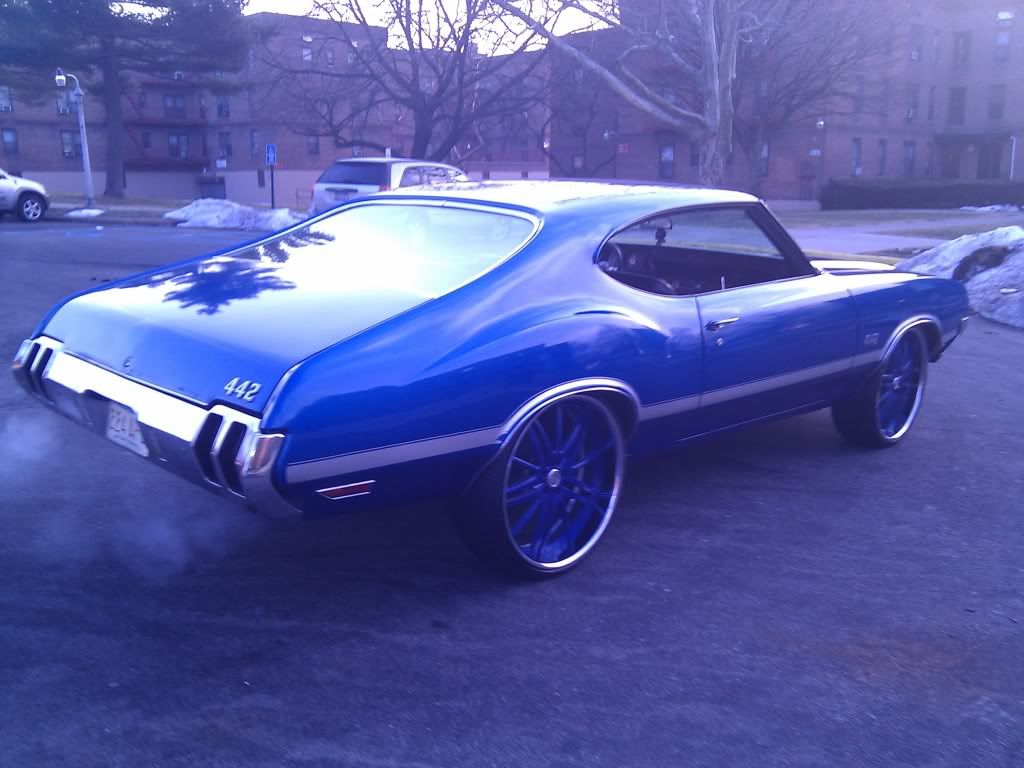 1970 Oldsmobile Cutlass 442 On 24s W Beyma Audio Lowrider Forums