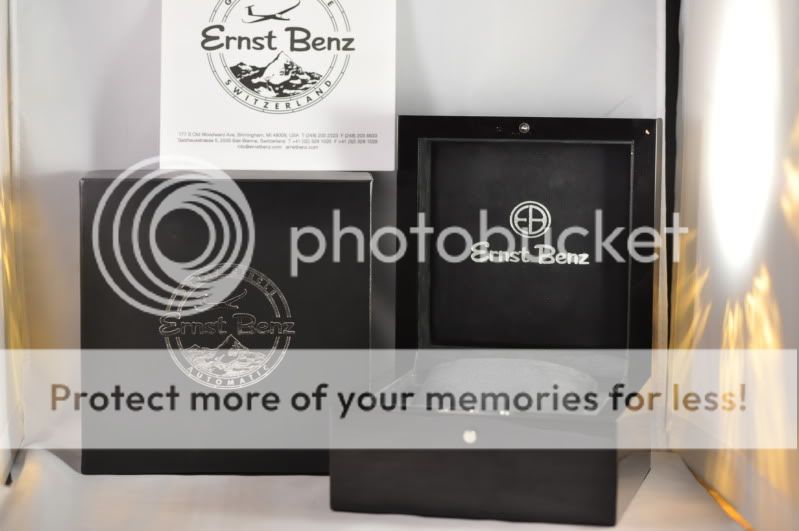 New Ernst Benz Chronoscope Valjoux 7750 Day Date Watch    
